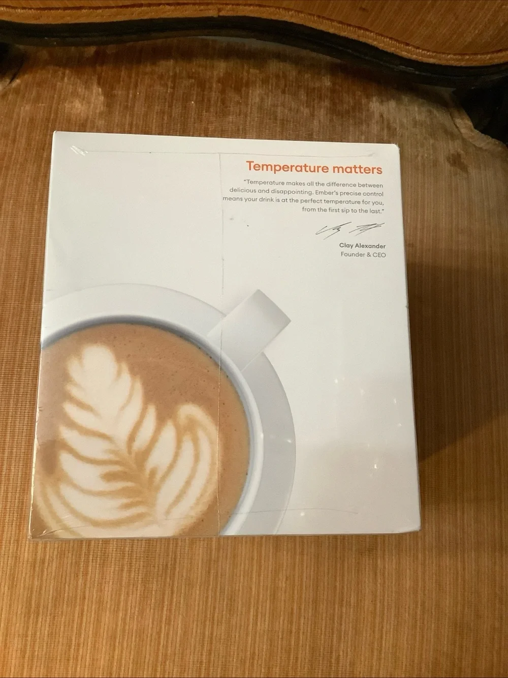 Ember 10oz Temperature Control Smart Mug 2 White CM191002US New factory sealed - Picture 2 of 5